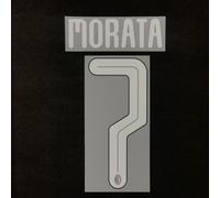 STAMPA UFFICIALE MORATA #7 2024-25 UCL HOME AC Milan FC