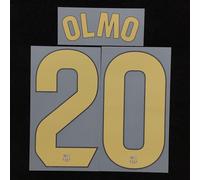 STAMPA UFFICIALE OLMO #20 FC Barcelona Home La Liga 2024-25