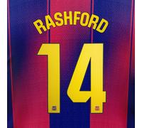 STAMPA UFFICIALE RASHFORD #14 La Liga FC Barcelona Home 2025-26