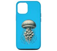 Stampa vintage Pop Art Meduse - Splendido bianco e nero Custodia per iPhone 12/12 Pro