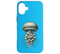 Stampa vintage Pop Art Meduse - Splendido bianco e nero Custodia per iPhone 16 Plus