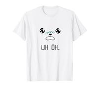 Stampa Viso Silly Uh Oh Maglietta
