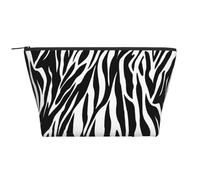 Stampa zebrata, Borsa da toilette Borsa per trucco Borsa per cosmetici Borsa da toilette da viaggio portatile