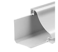 Stampaggio a corona a LED per illuminazione indiretta, pista alloggiamento in alluminio con diffusore per camera da letto e soggiorno