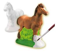 Stampaggio e pittura - Cavallo - SES CREATIVE - Stampo in lattice, supporto per asciugatura, gesso, vernice e pennello inclusi