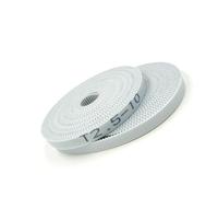 Stampante 3D 50 metri T2.5 cinghia dentata sincrona aperta larghezza 10 mm poliuretano acciaio PU .5-10 puleggia stampante