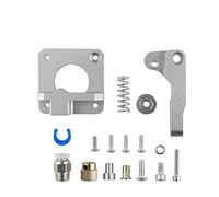 Stampante 3D aggiornato a lunga distanza MK8 estrusore in metallo + molla di livellamento + tubo PETG + kit custodia in silicone MK8 for Ender 3 V2 CR10 (Color : Upgrade Gray Right)