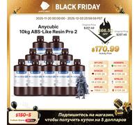 Stampante 3D Anycubic ABS-Like Resin Pro 2 Polimerizzazione UV rapida Conservazione 405nm ABS + Aggiornamento Resina 3D ad alta precisione per stampanti LCD