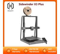 Stampante 3D Artillery Sidewinder X3 Plus Livellamento automatico Velocità di stampa massima 300 mm/s Estrusore diretto a doppia marcia Scheda madre STM32-bit