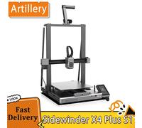 Stampante 3D Artillery Sidewinder X4 Plus S1 500 mm/s Velocità di stampa 300 ℃ Binario di guida lineare XY-metallo con stampa ad alta temperatura 300 * 300 * 400 mm