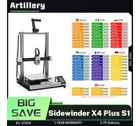 Artillery Sidewinder X4 Plus Stampante 3D, velocità di stampa di 500 mm/s, volume di costruzione di 300*300*400 mm