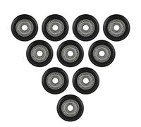 Stampante 3D Big Pom modelli di puleggia in plastica, cuscinetti a rulli per ruota passiva CNC (10 pezzi) (L)