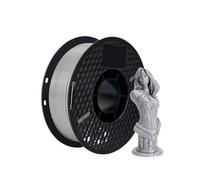 Stampante 3D Filamento PETG da 1 kg, 1,75 mm, stampa 3D da 2,2 libbre Materiali di consumo in plastica ecologica Filamento Stampante 3D(1KG PETG Gray)