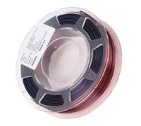 Stampante 3D Filamento PLA 1,75 mm Materiale di stampa a doppio in seta di seta di alta qualità per stampanti 3D FDM e penne 3D Bundle nere e rosso 200g