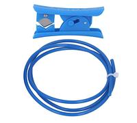 Stampante 3D Glomora Tubo PTFE, kit di accessori per stampanti 3D 3 metri con taglierina per tubo per filamento 1,75 mm atta a un estrusore 3D per azionamento diretto (Blue)