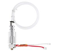 Stampante 3D Hotend Sostituire tipo straight in metallo V5 J testa hotend estrusore per anycubic kobra max anycubic i3 mega estrusore 3D accessori estrusore anycubic testa (bianco)