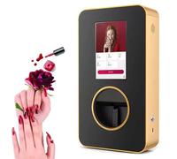 Stampante 3D per Unghie Portatile, Macchina per Unghie Digitale da Tavolo con Controllo, Schermo Lcd da 10,1 Pollici, Stampante per App Mobile Semplice per Risultati Manicure Professionali