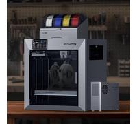 Stampante 3D Qidi Tech Max4 Combo grande volume 390x390x340 mm camera riscaldata