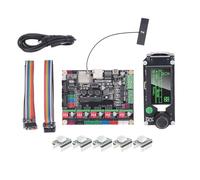 Stampante 3D, Scheda di Controllo del Kit di Schede Madri con Accessori per Driver del Motore Passo -Passo LCD 5 A4988 Driver Stepper Controller di Scheda Mainboard DC12~24V