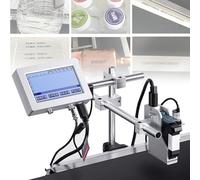 Stampante a getto d'inchiostro, codificatore a getto d'inchiostro portatile per piccola stampante commerciale da 25,4 mm, macchina per codifica automatica Linea di assemblaggio online Data