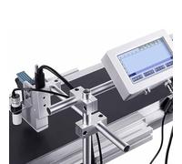 Stampante a getto d'inchiostro industriale per codifica ad alta velocità, perfetta per la stampa di codici a barre, numeri di lotto, etichette e immagini su varie superfici