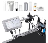 Stampante a getto d'inchiostro industriale per la codifica automatica in lotti su vari materiali, supporto multilingue per esigenze di imballaggio