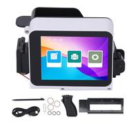 Stampante a getto d'inchiostro manuale 2 in 1 - Stampante a getto d'inchiostro portatile 12,7 mm con touch screen, materiale multilingua per etichette con codice a barre Numero lotto