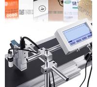 Stampante a getto d'inchiostro online della macchina di codifica automatica industriale per la stampa della data di scadenza della maschera del sacchetto di plastica - inchiostro asciutto veloce -