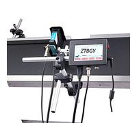 Stampante a getto d'inchiostro per linea di montaggio, schermo LED da 4,3 pollici, stampante a getto d'inchiostro portatile da 600 Dpi, stampante automatica a sensore fotoelettrico, per etichette con