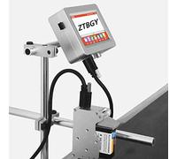 Stampante a getto d'inchiostro per linea di montaggio, stampante a getto d'inchiostro portatile da 600 Dpi, stampante a getto d'inchiostro altezza 0,07-0,47 pollici, stampa automatica con sensore