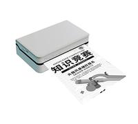 Stampante a getto d'inchiostro portatile, 113mm 300dpi Mini supporto wireless Android Ios BT Bluetooth Wireless Photo OCR Label Memo Stampante termica portatile portatile per l'industria delle etichet