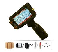 Stampante a getto d'inchiostro portatile 12.7mm Online QR Bar Batch Code Date Number Logo Expiry Date Label Portable Hand Jet Handheld TIJ Thermal Inkjet Printer Non facile da sbiadire