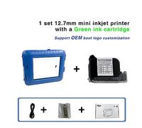 Stampante a getto d'inchiostro portatile 25 lingue Numero Logo Etichetta Scatola di plastica Stampante a getto d'inchiostro termica portatile a getto manuale Contatore/Numero lotto/Codificatore data(P