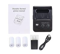 Stampante a getto d'inchiostro portatile 58mm Wireless Bluetooth POS PC Pocket Bill Makers Telefono portatile Mini Stampante termica for ricevute per l'etichetta del logo della data del codice