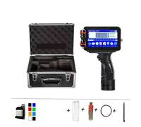 Stampante A Getto D'Inchiostro Portatile, Codice QR da 12,7 mm Numero codice batch Etichetta logo Stampante portatile portatile Stampa termica a getto d'inchiostro intelligente Stampa Intelligente A R