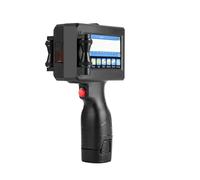 Stampante a getto d'inchiostro portatile da 12,7/25,4 mm for codice a barre Data Numero Logo Data di scadenza Codifica macchina Non crittografata 25 lingue Materiale di stampa ampio(No Cartridge-12.7m