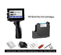 Stampante a getto d'inchiostro portatile da un pollice da 25,4 mm Data di produzione portatile Macchina for la codifica del LOGO Piccola scatola di imballaggio Stampa inchiostro permanente ,Forte ades