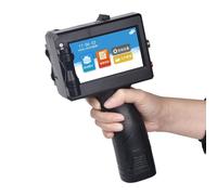 Stampante a getto d'inchiostro portatile Gamma di stampa 2-12,7 mm Data di produzione Codice Qr Codice a barre Etichetta per imballaggio Borsa Codificatrice per bottiglie,Red-ink-Cartridge
