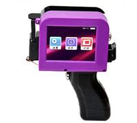Stampante a Getto D'inchiostro Portatile Intelligente DP19 con Touch Screen LED HD, CUP Intelligente a 4, Design Semplice del Pannello UI, Ampie Applicazioni per Legno, (Spina