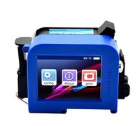 Stampante a getto d'inchiostro portatile, Mini stampante portatile for etichette 12,7 mm Numero di lotto portatile Codice QR Codificatore for stampa sacchetto di imballaggio Stampante per etichetta/da