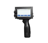 Stampante a getto d'inchiostro portatile portatile 600 DPI 24 lingue Data di scadenza Stampante a pistola manuale Macchina for codici a barre da 12,7 mm per testo codice a barre data ora, ecc(Printer
