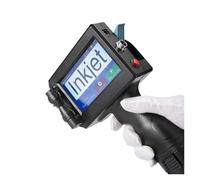 Stampante a getto d'inchiostro portatile portatile da 12,7 mm Codice a barre QR Numero di Data di scadenza Stampante for etichette a 25 lingue Non crittografate Asciugatura rapida per etichettatura e