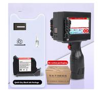 Stampante a getto d'inchiostro portatile Smart Touch Screen Stampante a getto d'inchiostro portatile Stampante multilingue Piccola codifica digitale automatica Numero di lotto Portatile Contatore/Nume