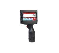 Stampante a getto d'inchiostro portatile Smart Touch Screen Stampante a getto d'inchiostro portatile Stampante multilingue Piccola codifica digitale automatica Numero di lotto Portatile(Printer- 3 ink
