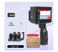 Stampante a getto d'inchiostro portatile Smart Touch Screen Stampante a getto d'inchiostro portatile Stampante multilingue Piccola codifica digitale automatica Numero di lotto Portatile Contatore/Nume