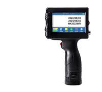 Stampante a getto d'inchiostro portatile Stampante Piccola stampante a getto d'inchiostro portatile con codice a barre for codici a barre, borsa for imballaggio di etichette con etichette a mano compl