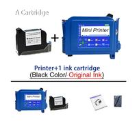 Stampante a getto d'inchiostro portatile Stampante portatile portatile, mini stampante digitale for codici a barre con etichettatrice a getto d'inchiostro intelligente da 12,7 mm Contatore/Numero lott