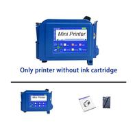 Stampante a getto d'inchiostro portatile Stampante portatile portatile, mini stampante digitale for codici a barre con etichettatrice a getto d'inchiostro intelligente da 12,7 mm Contatore/Numero lott