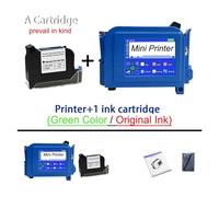 Stampante a getto d'inchiostro portatile Stampante portatile portatile, mini stampante digitale for codici a barre con etichettatrice a getto d'inchiostro intelligente da 12,7 mm Contatore/Numero lott