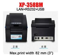 Stampante a getto d'inchiostro portatile, Stampanti for etichette termiche wireless 20mm-80mm Stampante for etichette con codici a barre 365B 370B 330B LAN Bluetooth USB Etiquetas Impresoras per testo